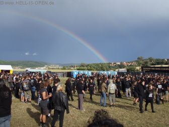 Nach HAIL OF BULLETS kam der blaue Himmel zur&uuml;ck