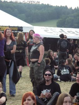 Mehr bunte Haare im Publikum