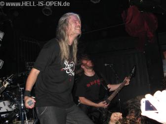 Asphyx der Headliner aus Holland mit Old School Death Metal vom Allerfeinsten !