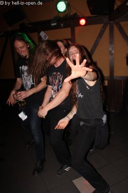 Aftershowparty: Bands feiern die geile Mucke im ATG