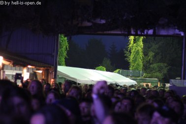 Blick aus der Halle bei Unleashed