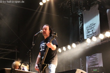 CARCASS sind der Headliner am Freitag