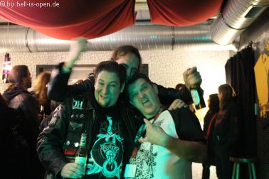 Aftershowparty um 02:41 Uhr