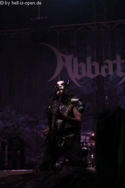 Abbath ist/sind der Headliner am Donnerstag