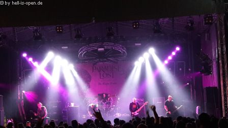 Paradise Lost die Headliner am Samstag