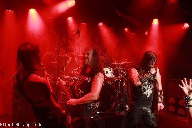 Desaster mit Black-Thrash-Metal als Headliner des Abends