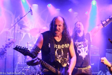 Desaster mit Black-Thrash-Metal als Headliner des Abends