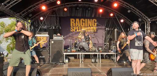 Raging Speedhorn aus England mit Extrem Metal / Hardcore am Samstag