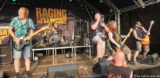 Raging Speedhorn aus England mit Extrem Metal / Hardcore am Samstag