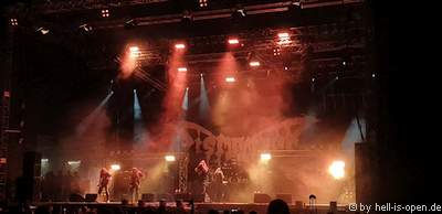 Dismember mit Death Metal aus Schweden sind er Headliner am Samstag