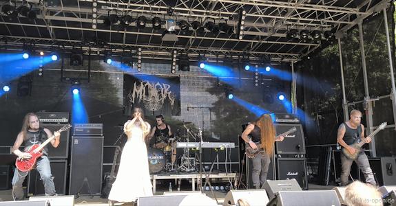 MOOR mit Post Black Metal beim CMOA 2024 als Opener am Samstag