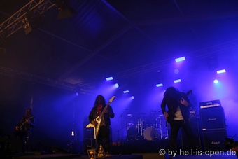 Outlaw mit Black Metal auf der Tentstage