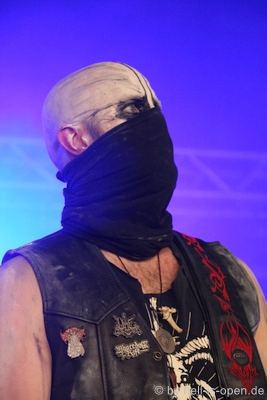 Theotoxin aus &Ouml;sterreich mit Black Metal auf der Tentstage